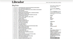 Desktop Screenshot of librador.com