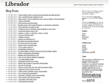 Tablet Screenshot of librador.com